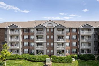 Apartment homes with private balconies